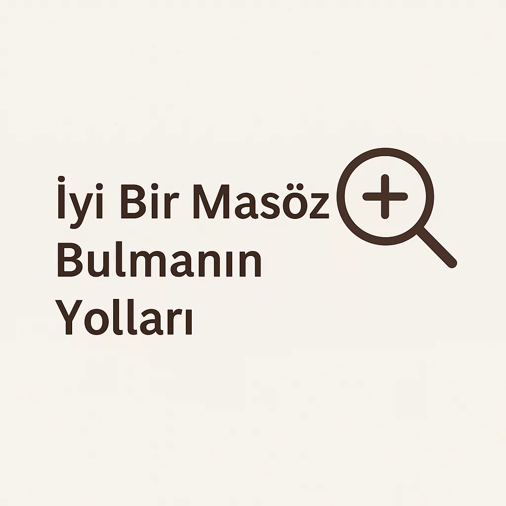 iyi bir masöz bulmak